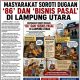 Masyarakat Soroti Dugaan “86” dan “Bisnis Pasal” di Lampung Utara