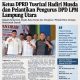 Ketua DPRD Yusrizal Hadiri Musda dan Pelantikan Pengurus DPD LPM Lampung Utara