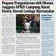 Dugaan Penganiayaan oleh Oknum Anggota DPRD Lampung Barat Disorot, Marwah Lembaga Dipertanyakan